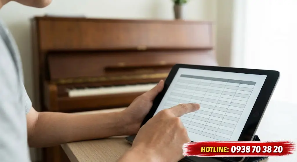 Bảng giá thu mua piano tham khảo