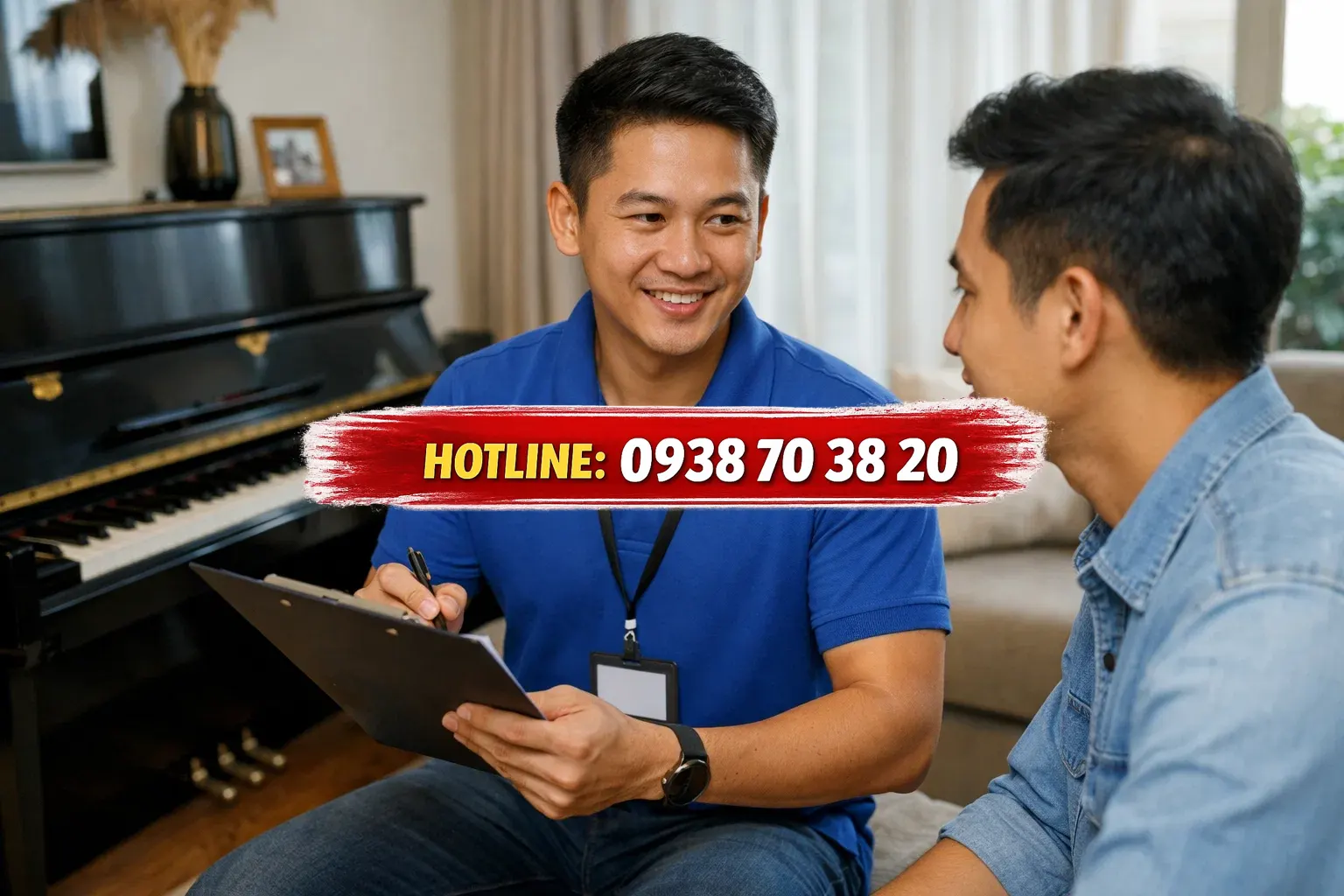 Bảng giá vận chuyển piano tham khảo