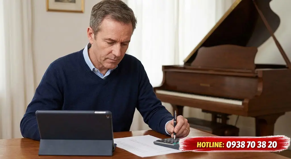 Định giá đàn piano chính xác