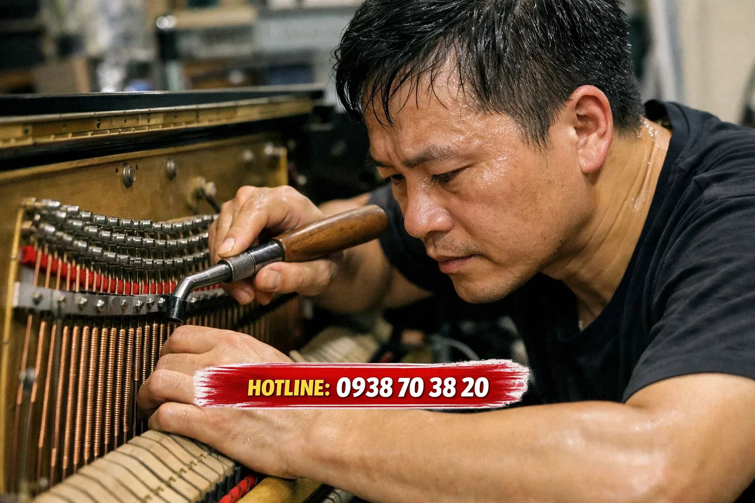 Lên dây piano nâng cao - pitch raise