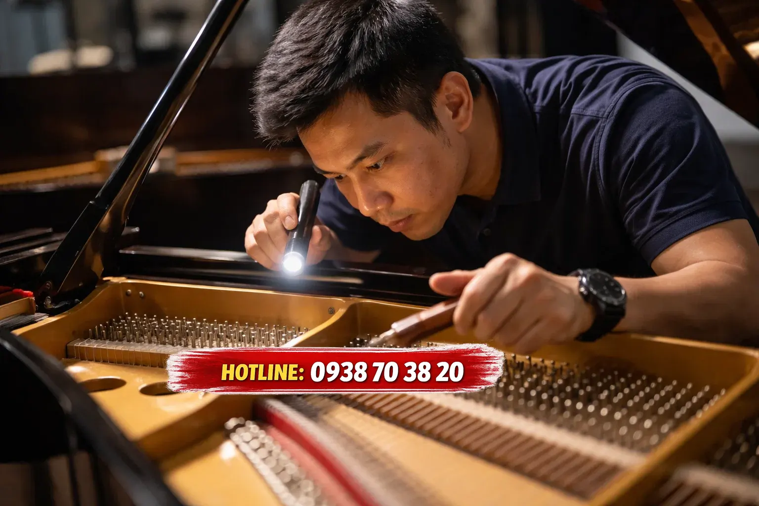 Lý do chọn dịch vụ lên dây piano uy tín