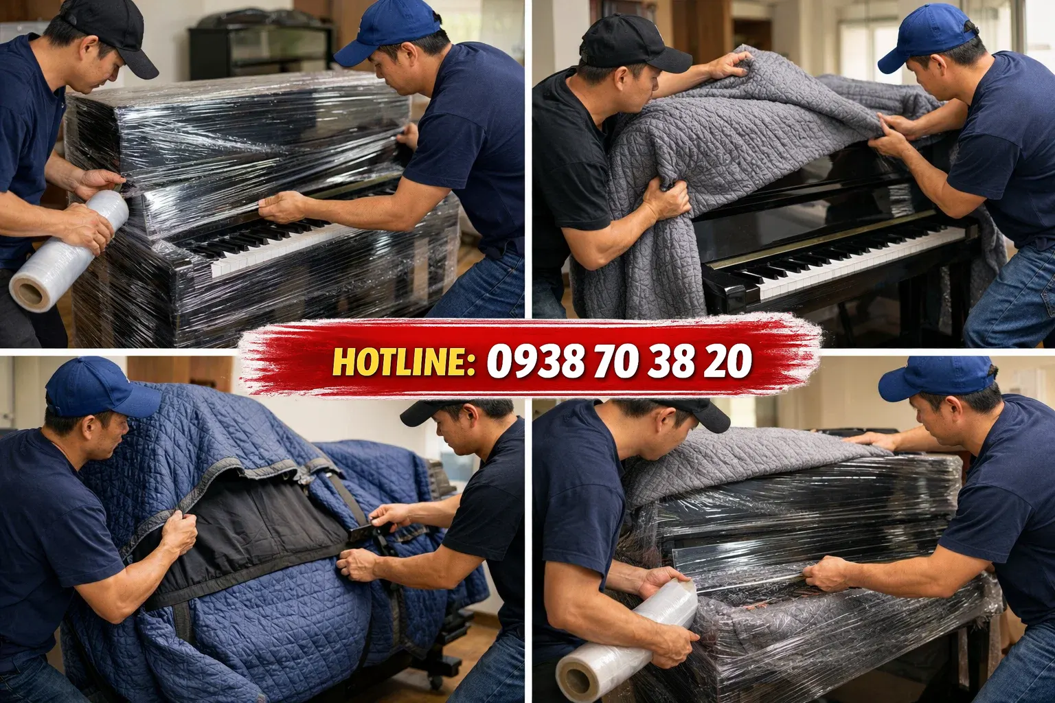 Lý do chọn dịch vụ vận chuyển piano uy tín