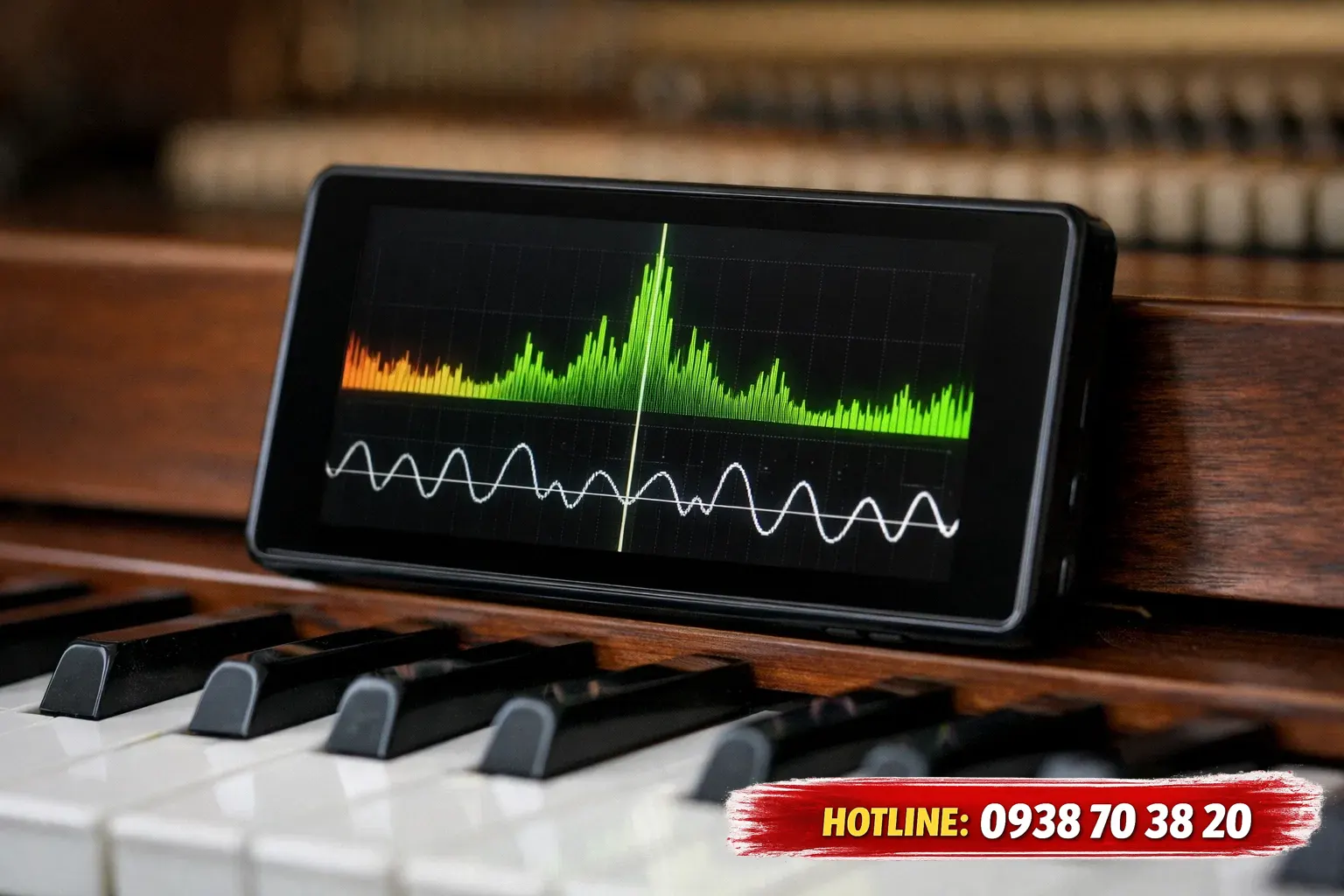 Máy đo tần số piano