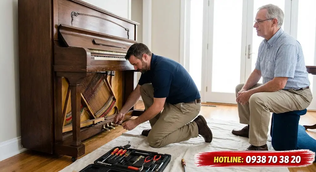 Sửa chữa piano tại nhà