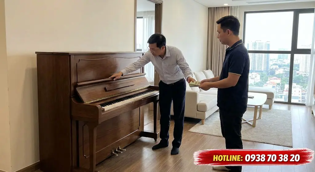 Thu mua đàn piano giá cao tại TPHCM