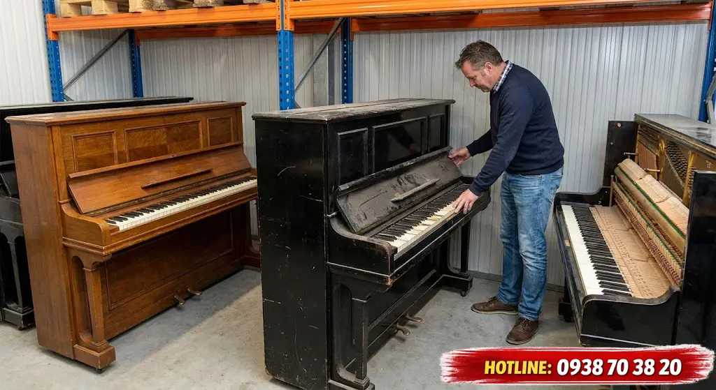 Thu mua piano cũ mọi tình trạng