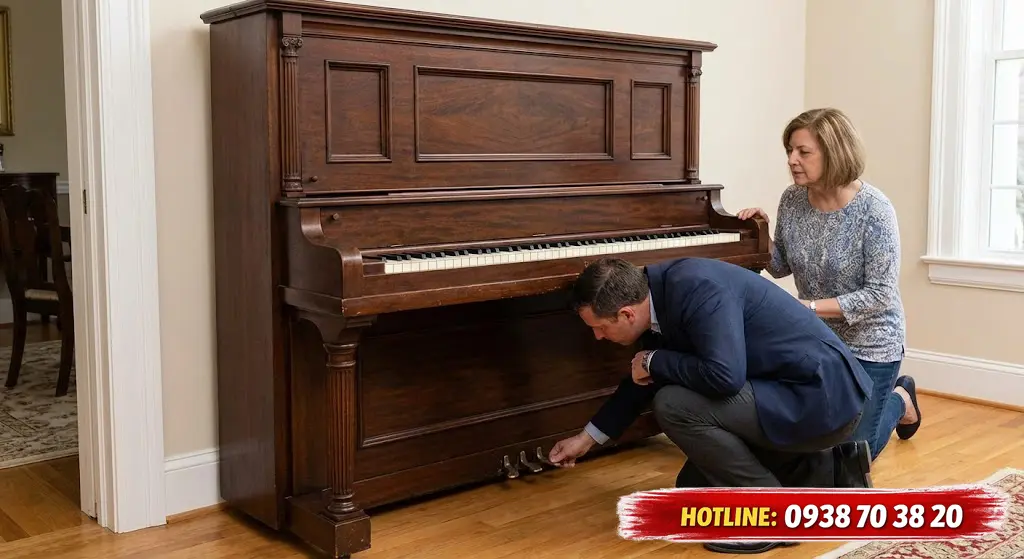 Thu mua piano upright - piano đứng