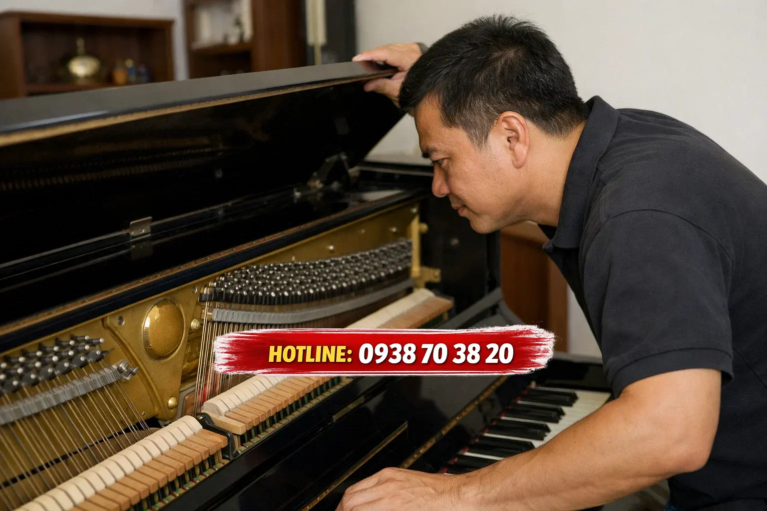 Dịch vụ lên dây đàn piano tận nơi tại TP Biên Hòa Đồng Nai