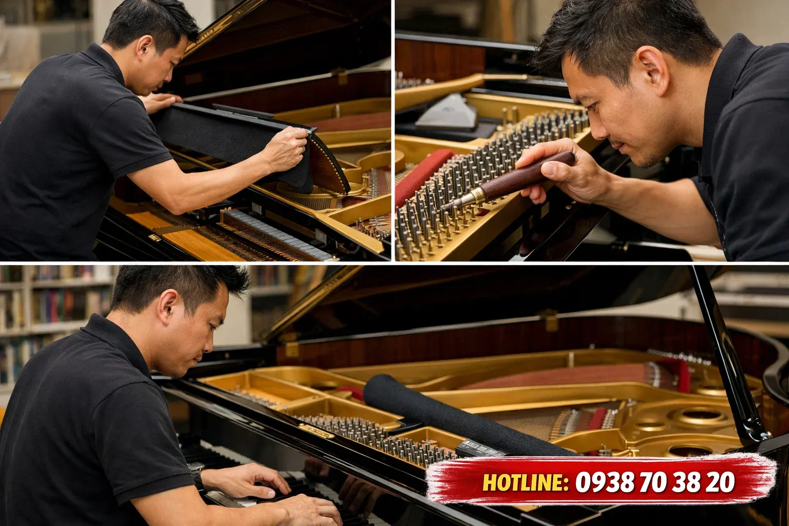 Lên Dây Piano Quận 1 Chuẩn Xác, Chuyên Nghiệp, Tại Nhà