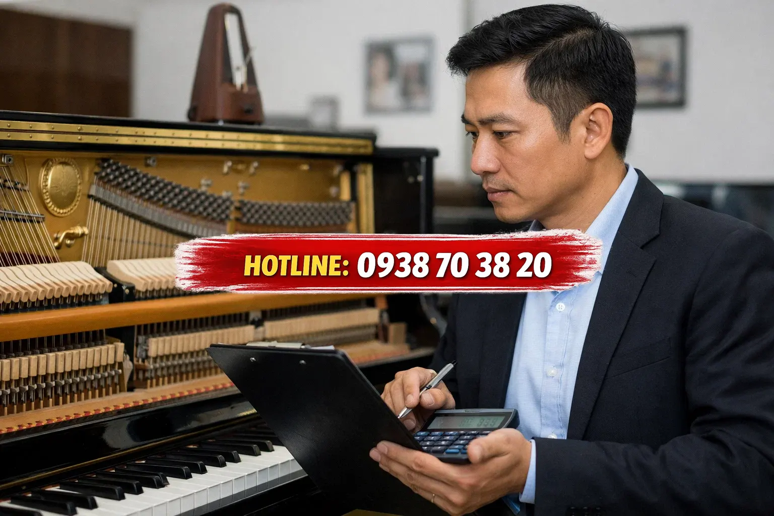 Dịch vụ thu mua đàn piano tận nơi tại Quận 12
