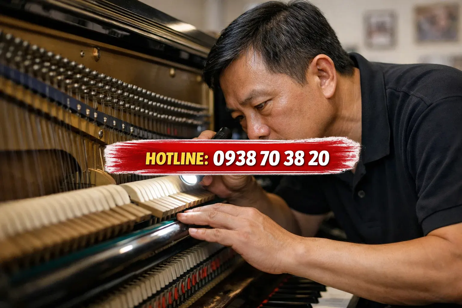 Đội ngũ vận chuyển piano chuyên nghiệp tại biệt thự Phú Nhuận