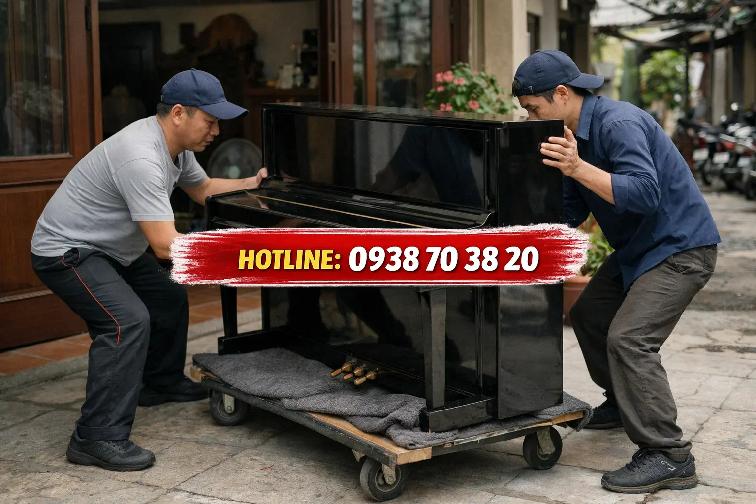 Đội ngũ vận chuyển piano chuyên nghiệp tại khu Tên Lửa Bình Tân