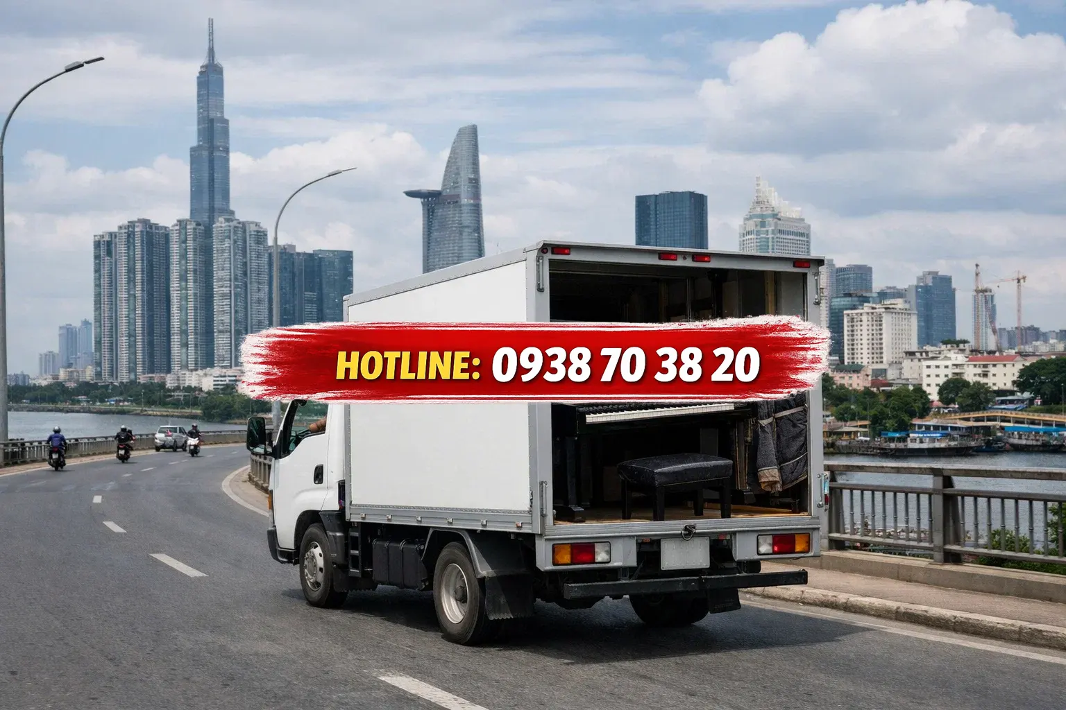 Đội ngũ vận chuyển piano chuyên nghiệp tại nhà vườn Bình Chánh